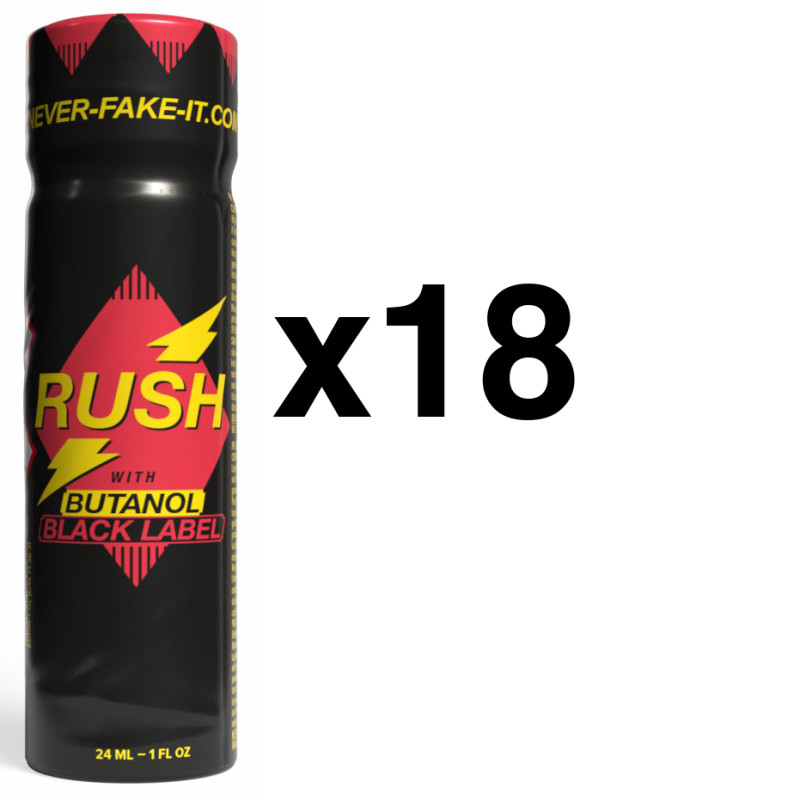 BGP Leather Cleaner RUSH BUTANOL BLACK LABEL Slim 24ml x18